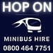 HOP ON MINIBUS HIRE LOGO new